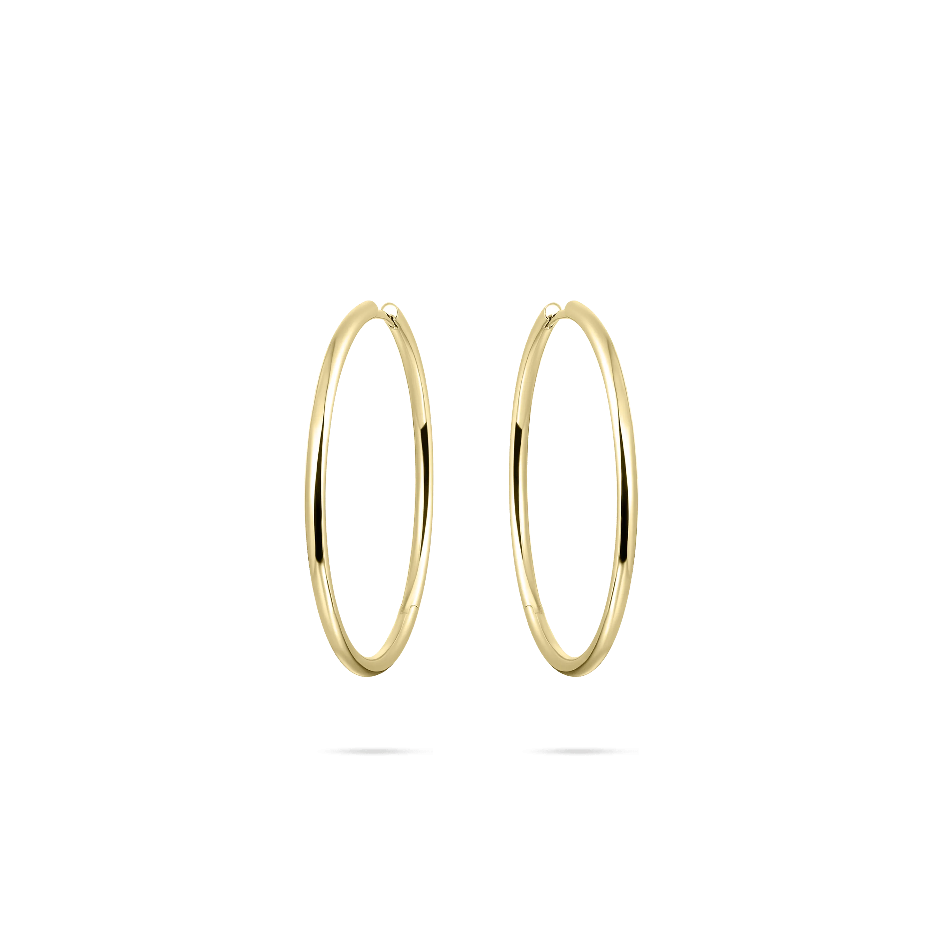 40mm Gold Vermeil Sterling Silver Ultra Maxi Hoop Earrings