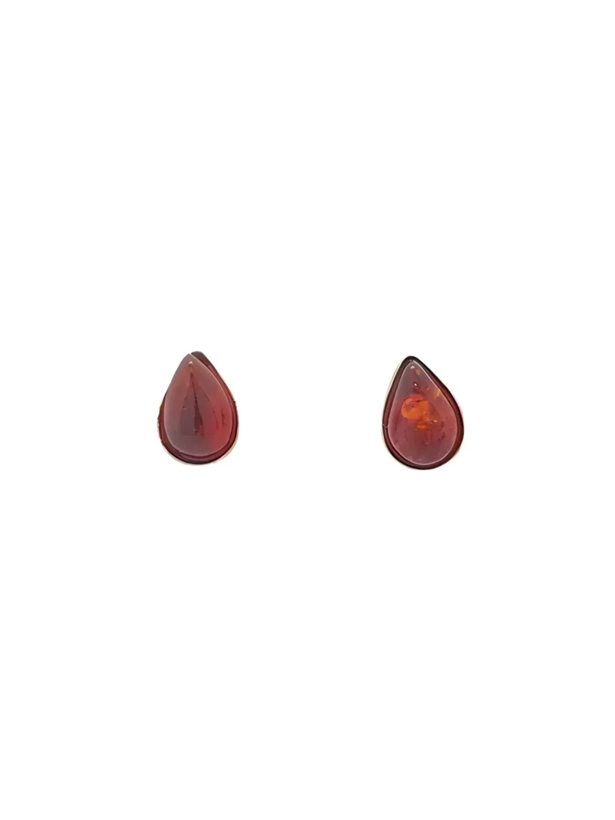Baltic Amber Teardrop Posts