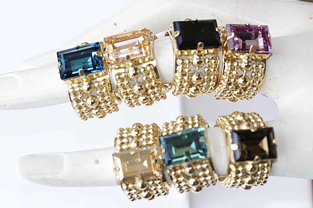 PEACH GOLD RING