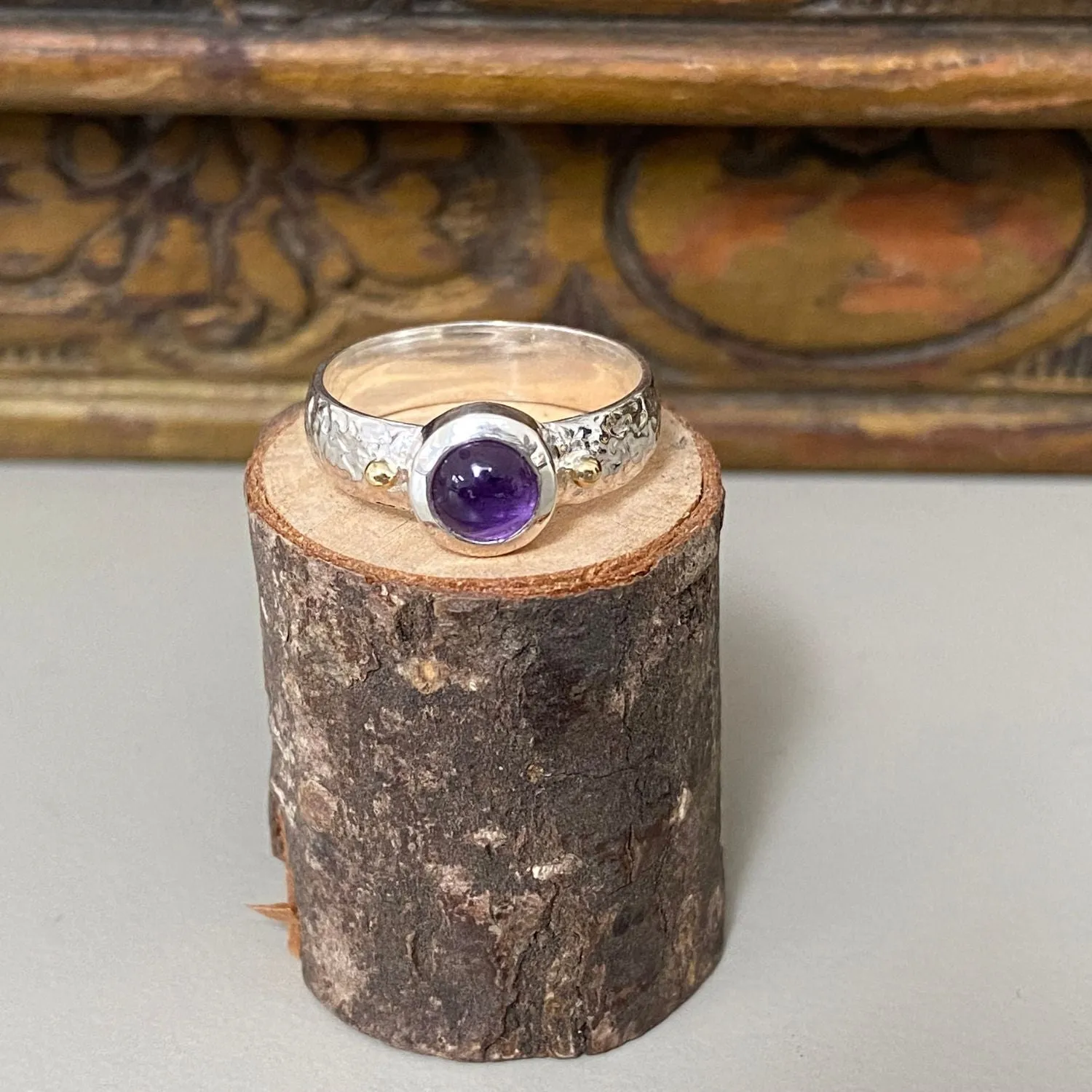 The Heather Amethyst Ring